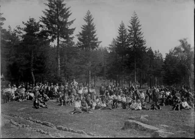 Skupina u lesa 1916?