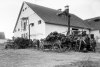 Silážování slunečnic na školním statku, 1928
