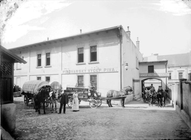 Hotel Amort, pivovarský výčep protivínského piva